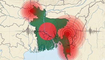 দেশে ভূমিকম্প অনুভূত