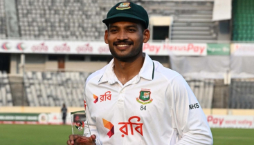 ঝুঁকি নিয়ে শান্তর বাজিমাত