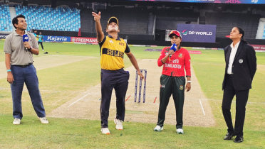 বাংলাদেশকে ব্যাটিংয়ে পাঠাল শ্রীলঙ্কা বাংলাদেশকে ব্যাটিংয়ে পাঠাল শ্রীলঙ্কা
