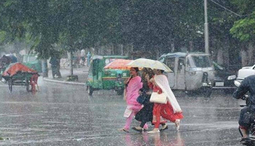 ঢাকাসহ আশেপাশে বজ্রসহ বৃষ্টির আভাস