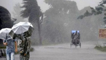 দেশের ১১ জেলায় বজ্রবৃষ্টিসহ ঝড়ের শঙ্কা
