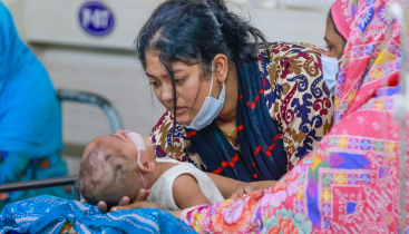হাম উপসর্গ নিয়ে আরও ৭ শিশুর মৃত্যু