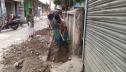 চরভদ্রাসনে জলাবদ্ধতা নিরসনে ড্রেন নির্মাণ কাজের উদ্বোধন