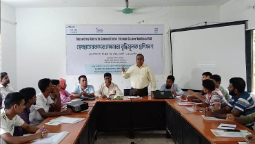 হাতিয়াতে স্বেচ্ছাসেবকদের দুর্যোগ প্রস্তুতি প্রশিক্ষণ