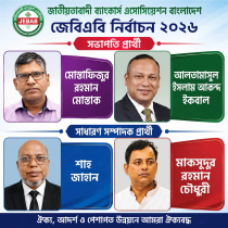 জেবিএবি নির্বাচন: সভাপতি-সাধারণ সম্পাদক পদে চার প্রার্থী
