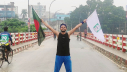 জুলাই স্মরণে ইবি শিক্ষার্থীর ৩৬ কিমি ম্যারাথন