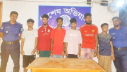 মান্দায় মাদকসেবীদের আস্তানায় অভিযান, ৬ জন আটক মান্দায় মাদকসেবীদের আস্তানায় অভিযান, ৬ জন আটক
