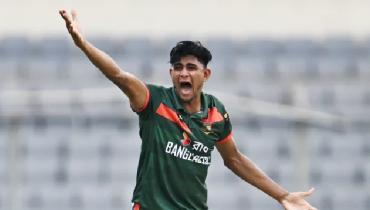 আইসিসির মাসসেরা ক্রিকেটার নাহিদ রানা