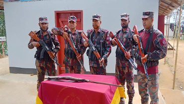 বিলাইছড়িতে পরিত্যক্ত অবস্থায় বন্দুক উদ্ধার
