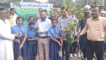 গাইবান্ধায় বৃক্ষরোপণ কর্মসূচির উদ্বোধন গাইবান্ধায় বৃক্ষরোপণ কর্মসূচির উদ্বোধন
