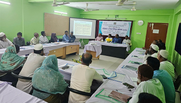টাঙ্গাইলে মৌসুমী বন্যা প্রস্তুতি প্রকল্পের অভিজ্ঞতা বিনিময় কর্মশালা
