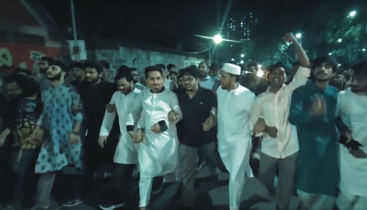 কারিনা কায়সারের জানাজার শেষে এনসিপির বিক্ষোভ