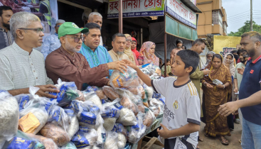 চট্টগ্রামে বন্যার্তদের পাশে জিয়াউর রহমান ফাউন্ডেশন