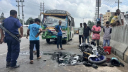 চার গাড়ির সংঘর্ষে প্রাণ গেল দুই শিক্ষার্থীর চার গাড়ির সংঘর্ষে প্রাণ গেল দুই শিক্ষার্থীর