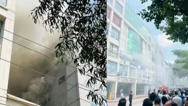 ধানমন্ডির এপেক্স ভবনের আগুন নিয়ন্ত্রণে