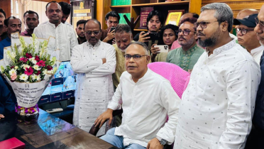 ইবির নবনিযুক্ত উপাচার্যের দায়িত্ব গ্রহণ