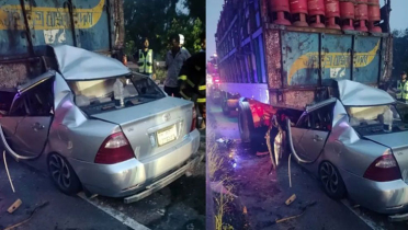 ট্রাকের পেছনে প্রাইভেট কারের ধাক্কা, মা-ছেলেসহ নিহত ৫ ট্রাকের পেছনে প্রাইভেট কারের ধাক্কা, মা-ছেলেসহ নিহত ৫