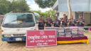 সীমান্তে ভারতীয় শাড়ীসহ ৬৮ লাখ টাকার মালামাল জব্দ