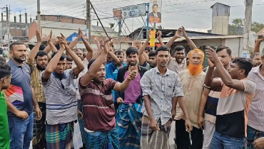 গ্যাসের দাবিতে জামালপুর-টাঙ্গাইল মহাসড়ক অবরোধ