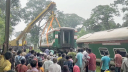 লাইনচ্যুত ৩ বগির ২টি উদ্ধার, ট্রেন চলাচল স্বাভাবিক