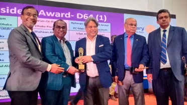 রোটারি ক্লাবের গোল্ড প্রেসিডেন্ট হলেন এস এম নুরুজ্জামান