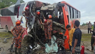 সিলেটে দুই বাসের সংঘর্ষে প্রাণ গেল আটজনের