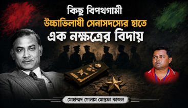 কিছু বিপথগামী উচ্চাভিলাষী সেনাসদস্যের হাতে এক নক্ষত্রের বিদায়