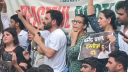 দিল্লিতে ককরোচ জনতা পার্টির বিক্ষোভ