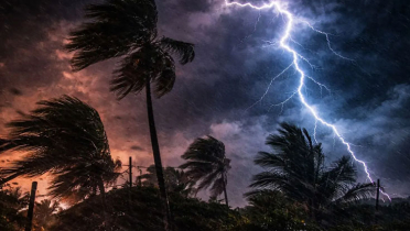 সন্ধ্যার মধ্যে ৬ জেলায় ঝড়ের শঙ্কা