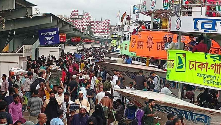 সদরঘাটে লঞ্চ চলাচল সাময়িক বন্ধ