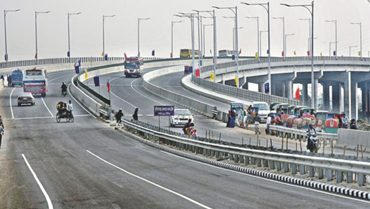 ঢাকা-ভাঙ্গা এক্সপ্রেসওয়েতে গাড়ির চাপায় নিহত ২