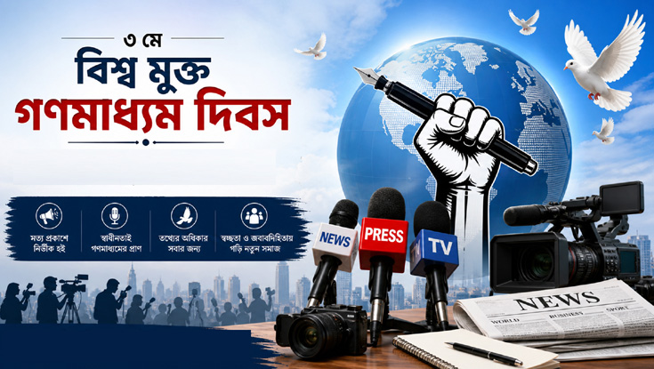বিশ্ব মুক্ত গণমাধ্যম দিবস আজ