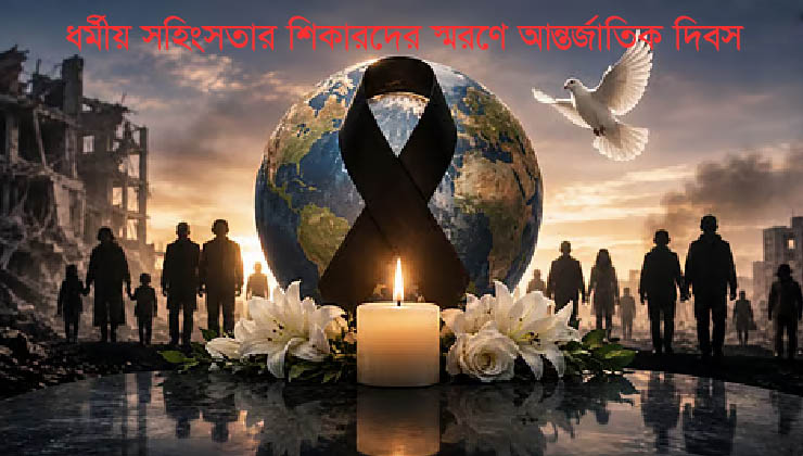 ধর্মীয় সহিংসতার শিকারদের স্মরণে আন্তর্জাতিক দিবস আজ