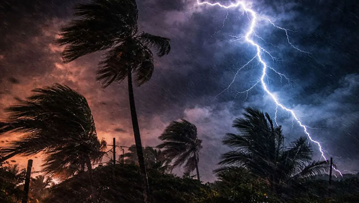 সন্ধ্যার মধ্যে ৬ জেলায় ঝড়ের শঙ্কা