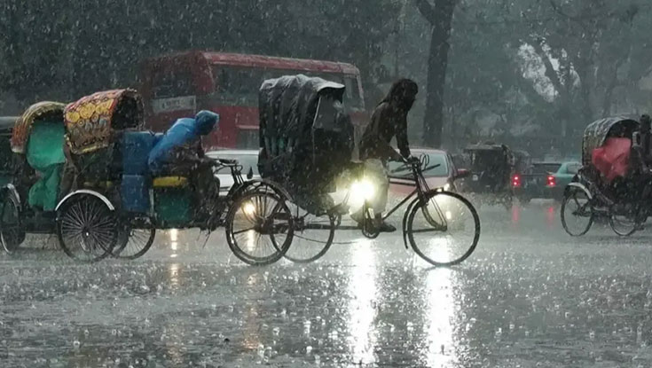সব বিভাগে বৃষ্টির আভাস