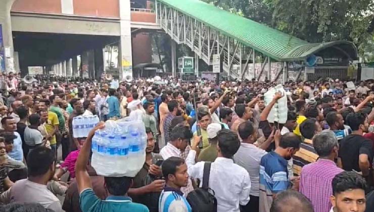 রাজধানীতে অটোরিকশা ধর্মঘট, জনভোগান্তি