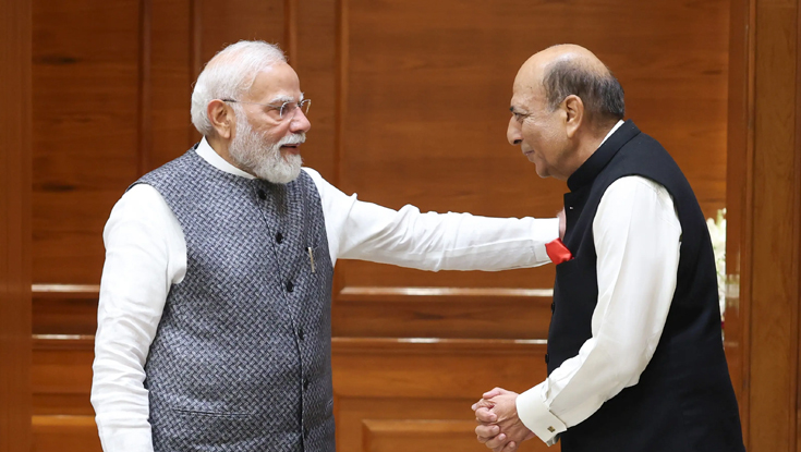 দিল্লিতে মোদীর সঙ্গে দীনেশ ত্রিবেদীর বৈঠক