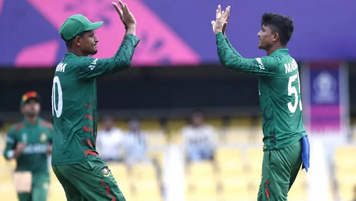 টি-টোয়েন্টি বোলিং র‌্যাঙ্কিংয়ে সেরা দশে নাসুম-মেহেদী