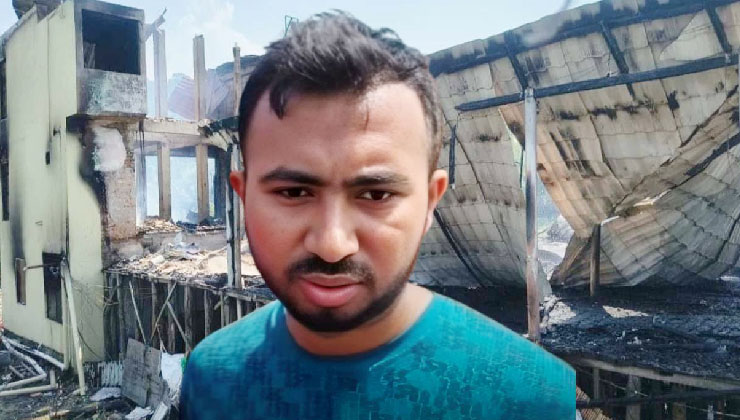 কক্সবাজারে রিসোর্টে আগুনের ঘটনায় ইনচার্জ আটক