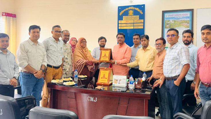 আনুষ্ঠানিকভাবে দায়িত্ব নিলেন ইবির জার্নালিজম বিভাগের সভাপতি