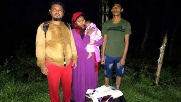 নারী-শিশুসহ ৪ জনকে পুশইনের চেষ্টা নারী-শিশুসহ ৪ জনকে পুশইনের চেষ্টা