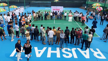 রাজশাহীতে শুরু হচ্ছে আন্তর্জাতিক জুনিয়র টেনিস আসর