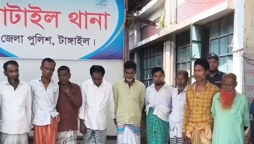 ঘাটাইলে ৩ মাদক ব্যবসায়ী আটক