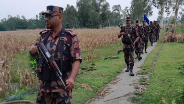 সীমান্তে ১২ জনকে পুশইনের চেষ্টা রুখে দিলো বিজিবি
