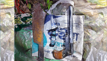 পরিত্যক্ত ব্যাগে মিলল ওয়ান শুটারগান-চাকু-চাপাতি পরিত্যক্ত ব্যাগে মিলল ওয়ান শুটারগান-চাকু-চাপাতি
