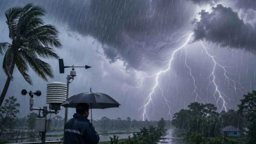 ঢাকায় বজ্রসহ বৃষ্টির আভাস